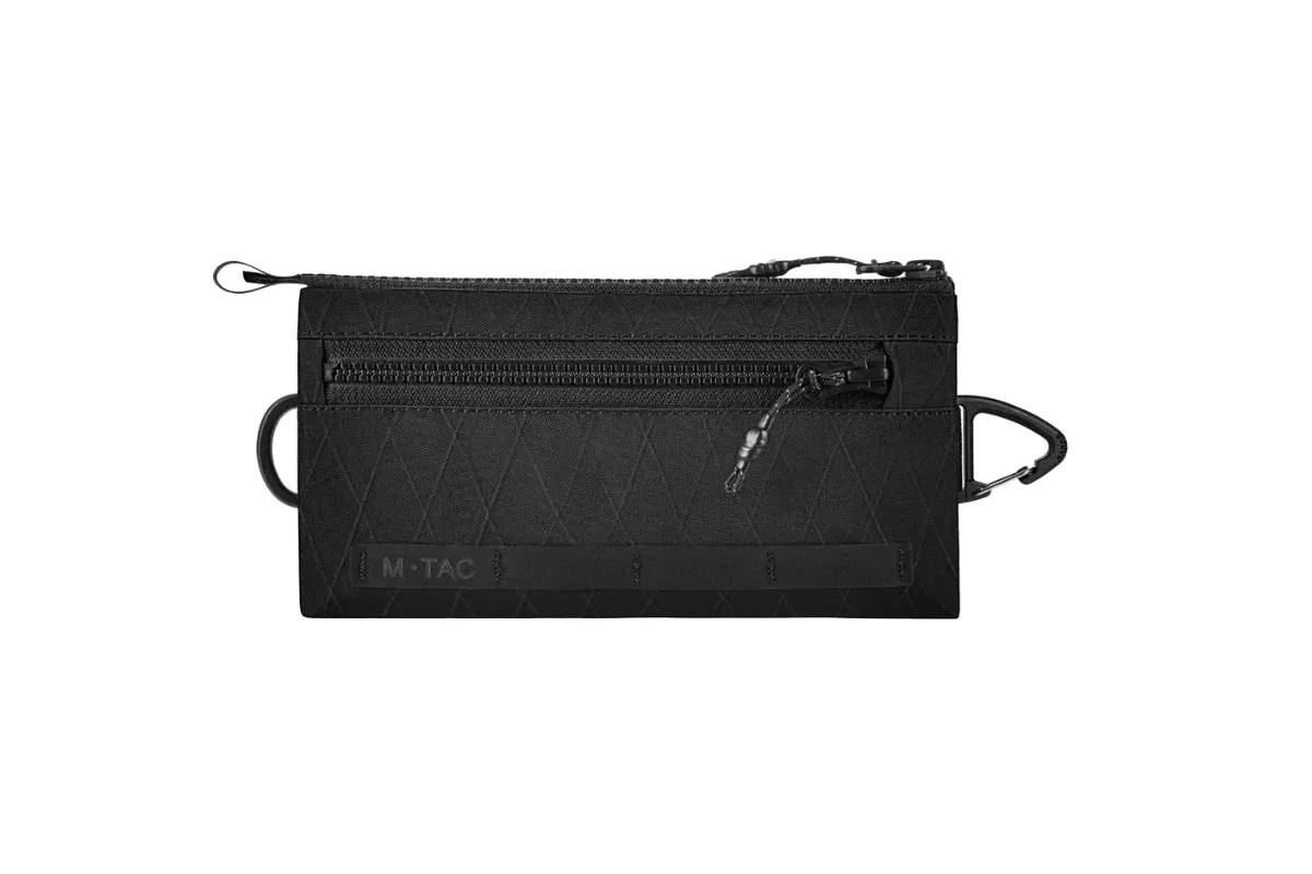 M-Tac Novčanik horizontalni sa karabinjerom X-Pac Elite Black