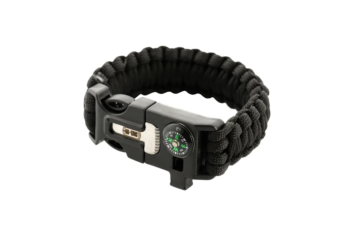 M-Tac Taktička Paracord narukvica 3u1 Black